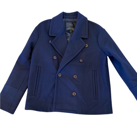 J. Crew Navy Double-Breasted Women’s Peacoat - Size 6 - Picture 4 of 4